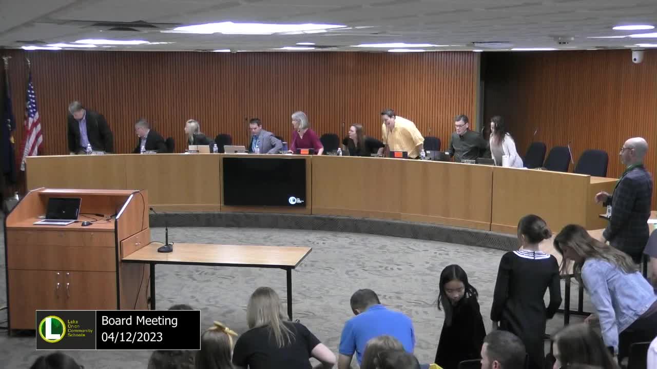 School Board Meeting 4-12-2023