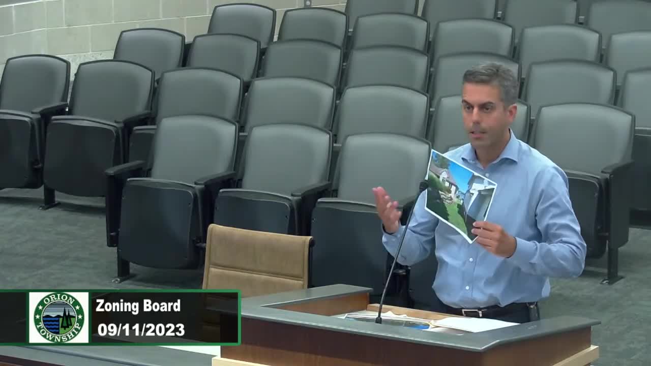 Township ZBA Meeting 9-11-2023