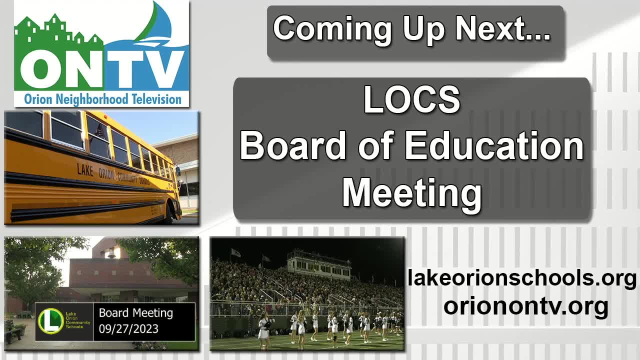 School Board Meeting 9-27-2023