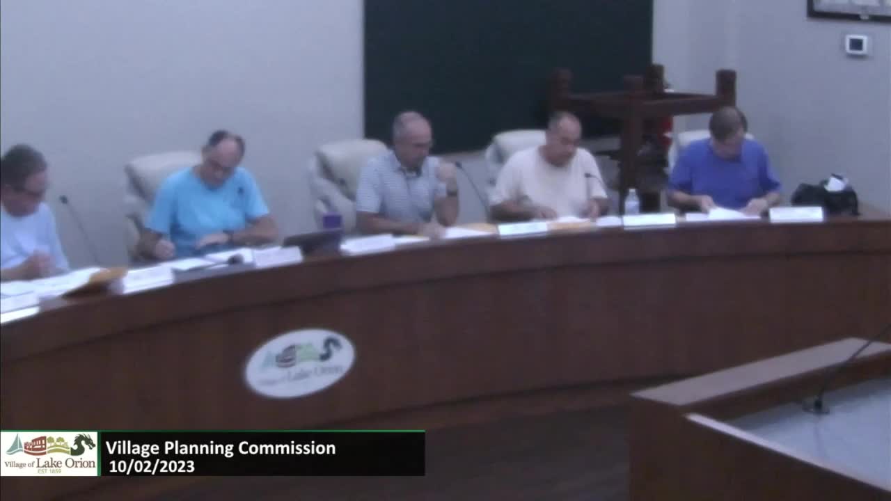Village Planning Commission 10-02-2023