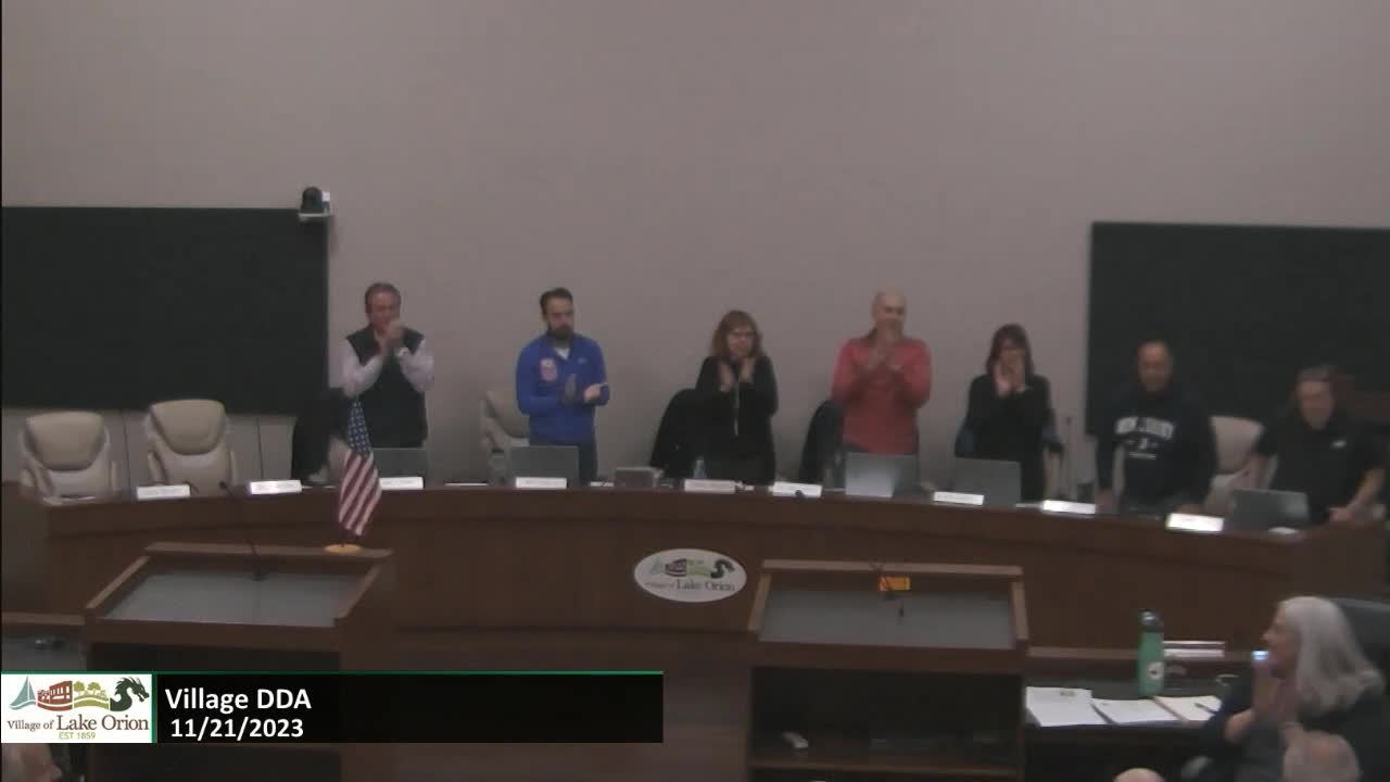 Village DDA Meeting 11-21-2023