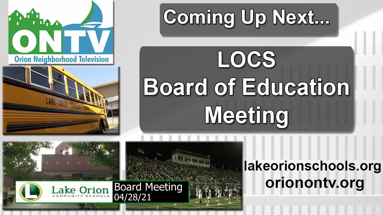 School Board Meeting 04-28-2021