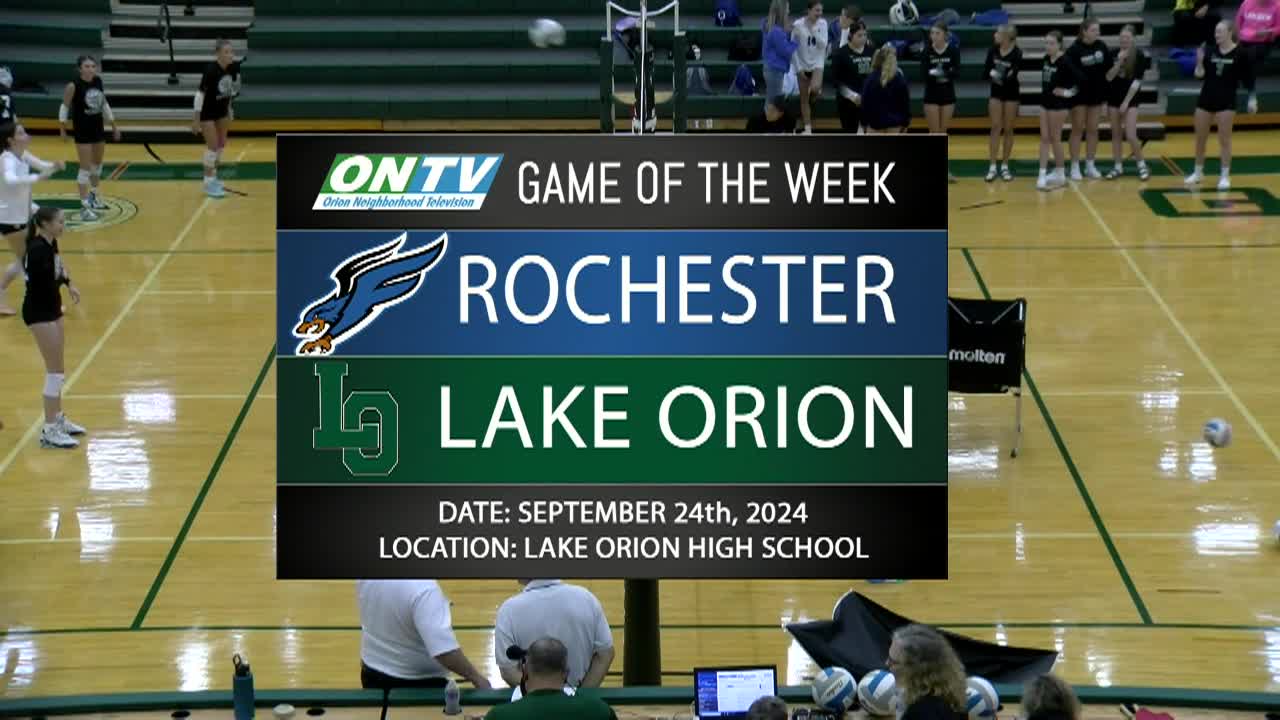 Thumbnail image for Varsity Girl's Volleyball vs Rochester 09-24-24