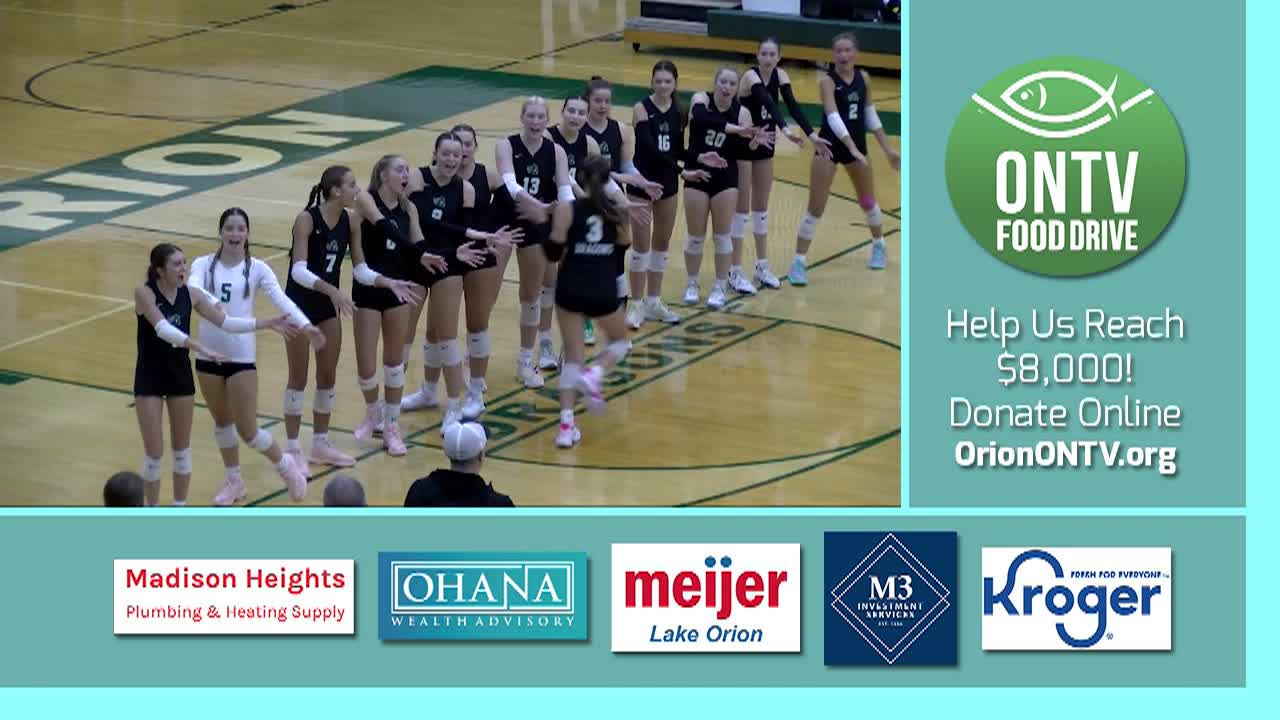 Thumbnail image for ONTV Food Drive - DONATE @ OrionONTV.org