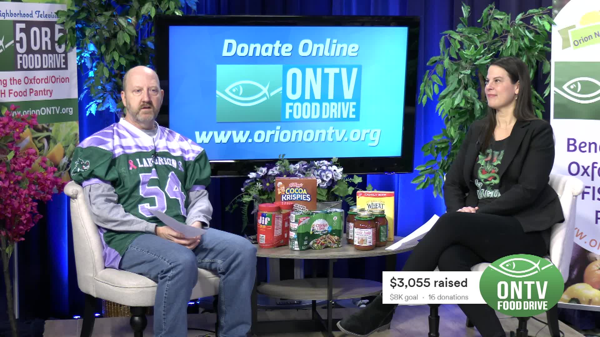 Thumbnail image for ONTV Food Drive 2025 - Wednesday Sports REPLAY