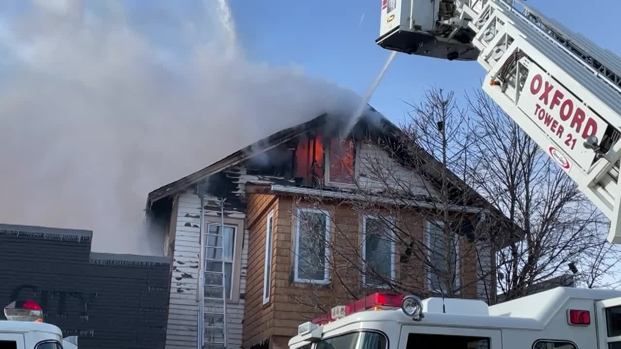 Thumbnail image for ONTV News Break: Downtown Lake Orion Fire