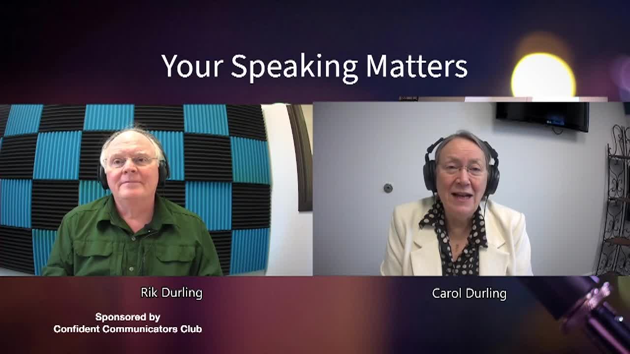 Your Speaking Matters 3-5-2026