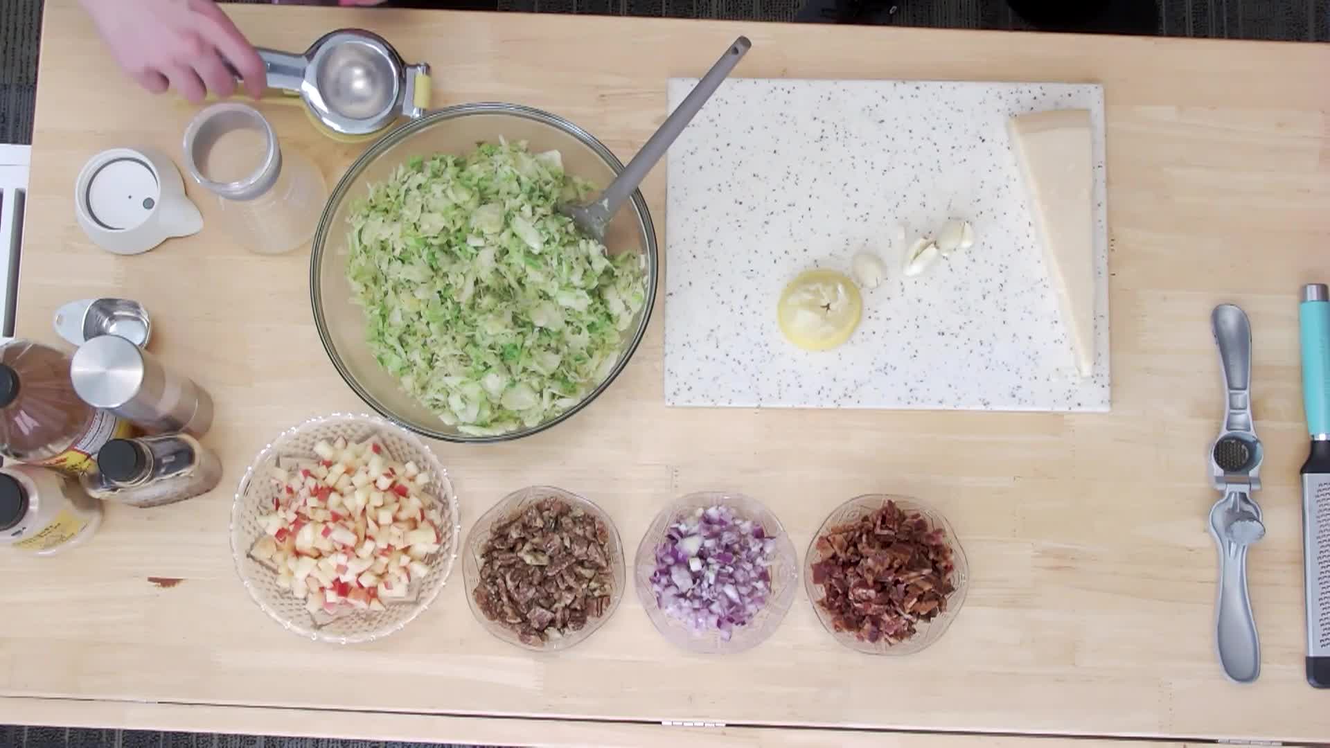 ONTV Cooking Show: Brussels Sprout Salad