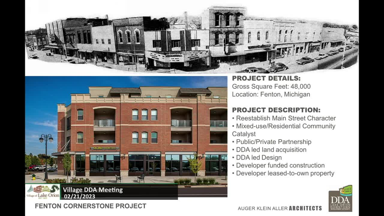 Village DDA Meeting 02-21-23