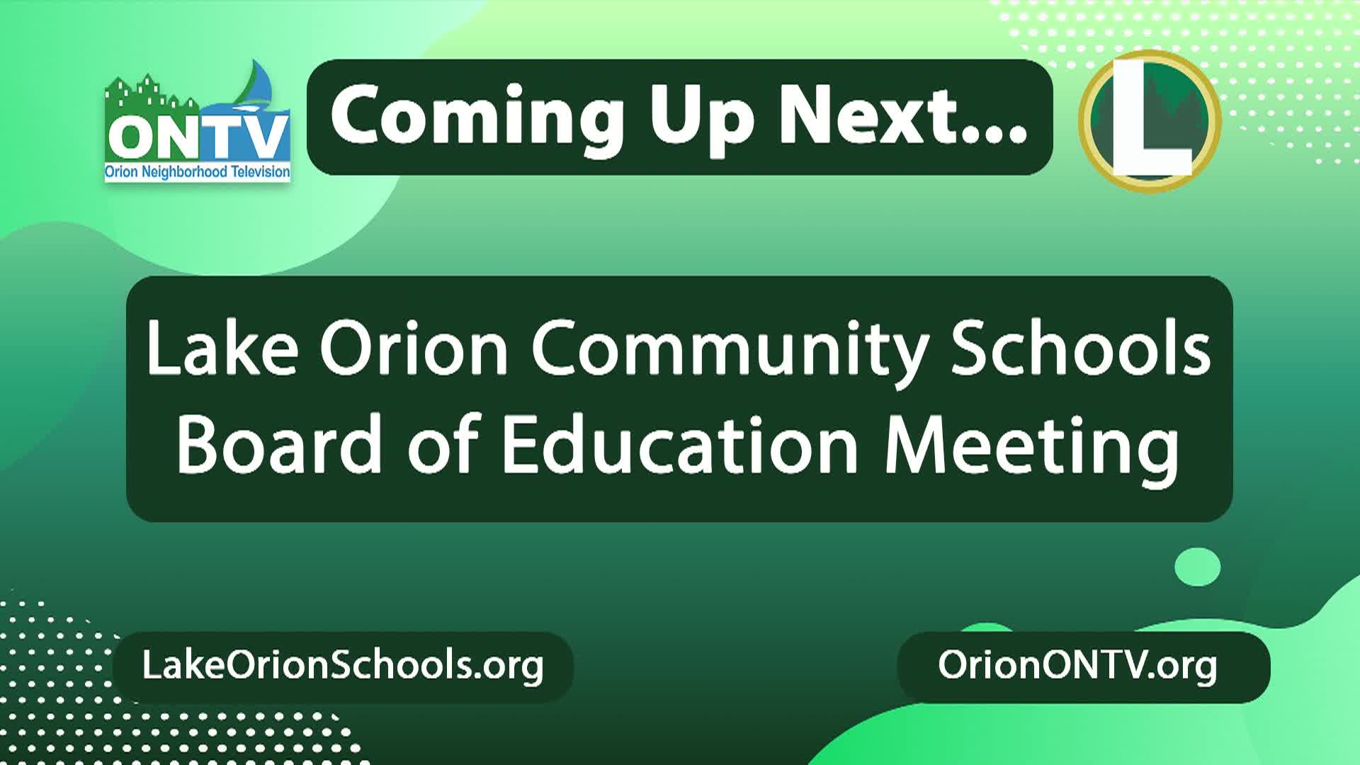 Thumbnail image for School Board Meeting LIVE