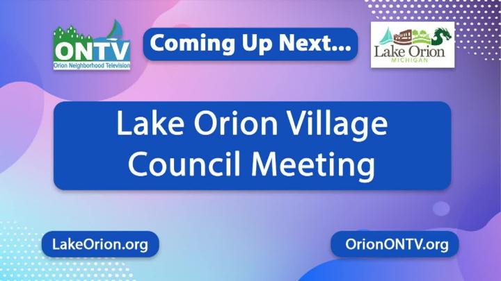 Thumbnail image for Village Council Meeting 09-28-2026