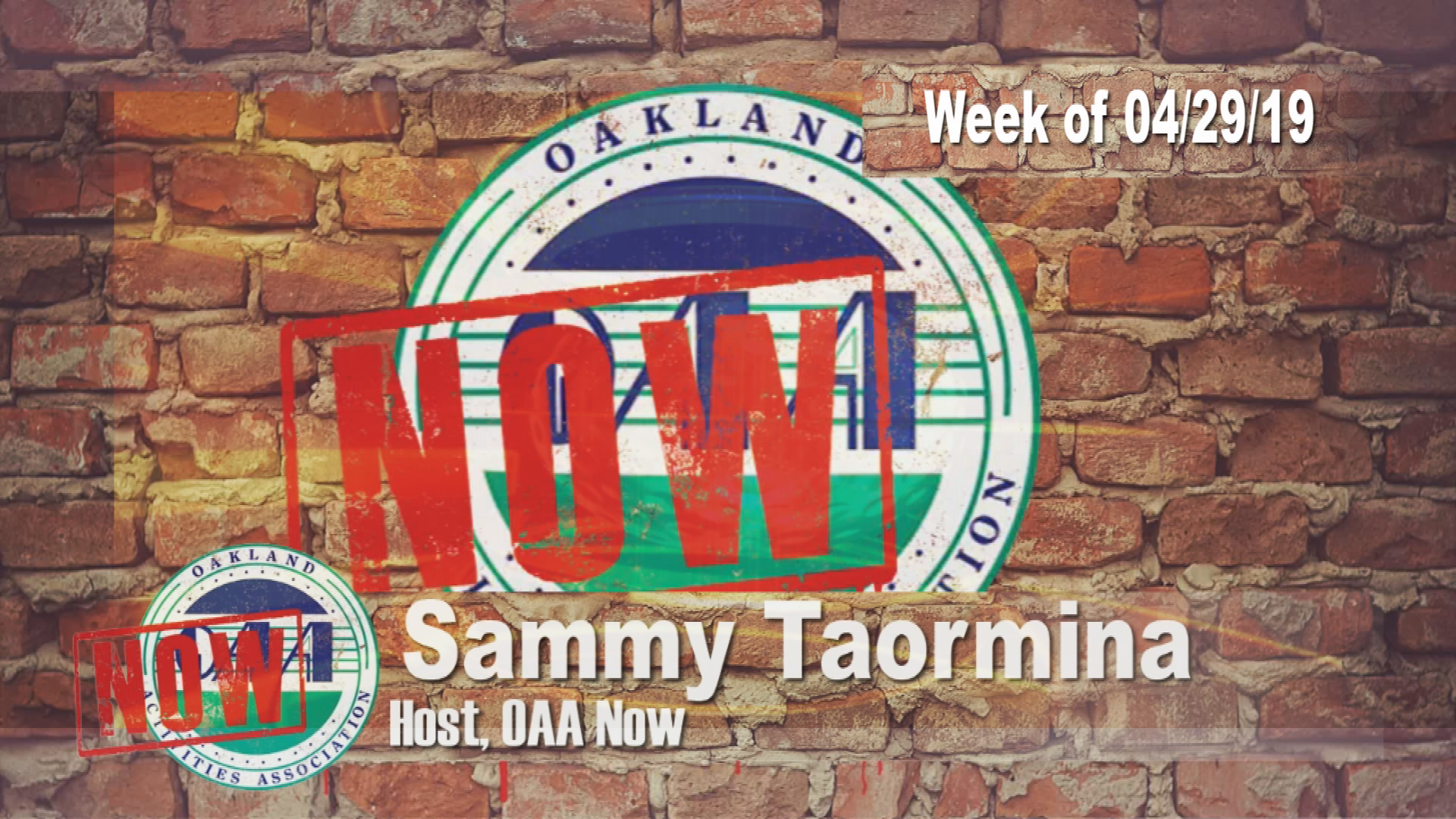 Thumbnail image for OAA Now: 4/29/19