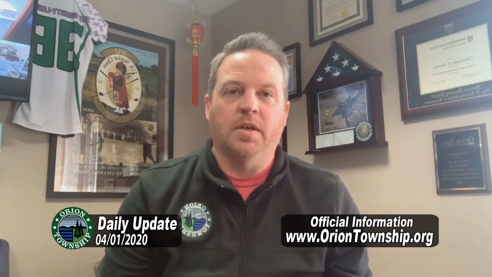 Township Supervisor Daily Upate 040120